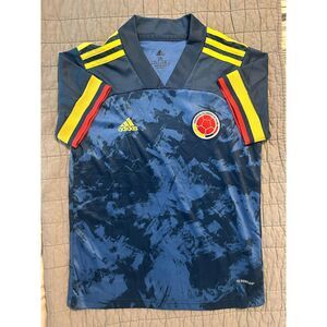 Adidas Columbia Away Jersey in Night Marine Youth Size 26 Made in Colombia